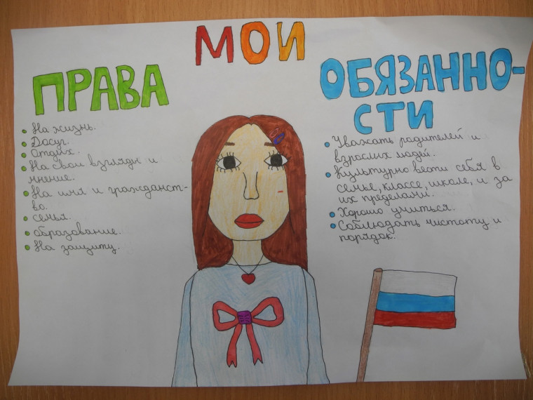 Конкурс рисунков «Я рисую свои права и обязанности».